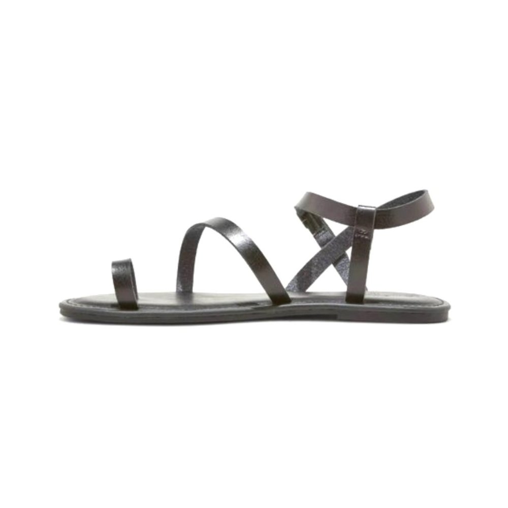 NWT Women's Naked Ankle Strappy Sandals Black - Picture 3 of 3